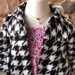 3/$33 NWT Cherokee Houndstooth 12 mo. Coat